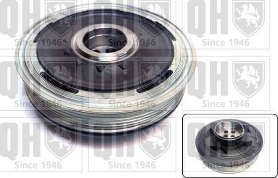 Quinton Hazell QCD203 - Poulie, vilebrequin droxauto.com