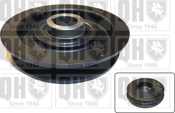 Quinton Hazell QCD23 - Poulie, vilebrequin droxauto.com