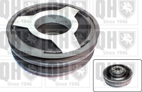 Quinton Hazell QCD79 - Poulie, vilebrequin droxauto.com