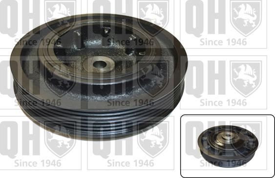 Quinton Hazell QCD72 - Poulie, vilebrequin droxauto.com