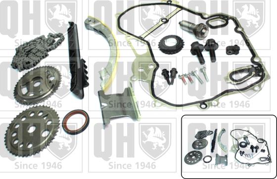 Quinton Hazell QCK109 - Kit de distribution par chaîne droxauto.com