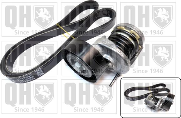 Quinton Hazell QDK94 - Jeu de courroies trapézoïdales à nervures droxauto.com