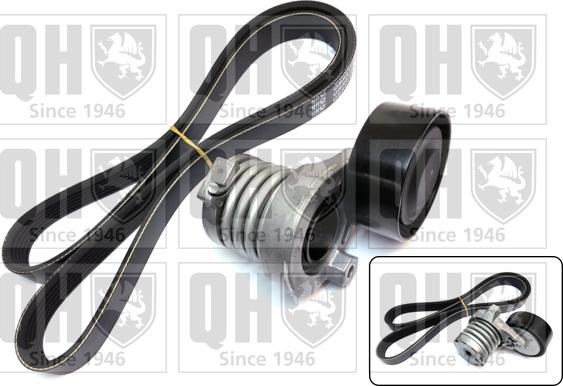 Quinton Hazell QDK92 - Jeu de courroies trapézoïdales à nervures droxauto.com