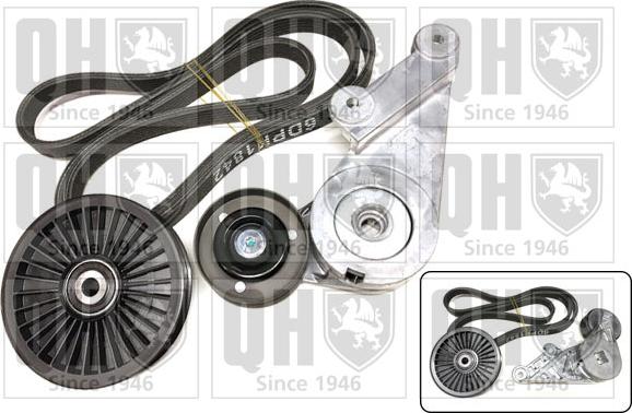 Quinton Hazell QDK63 - Jeu de courroies trapézoïdales à nervures droxauto.com