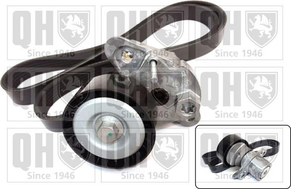 Quinton Hazell QDK150 - Jeu de courroies trapézoïdales à nervures droxauto.com