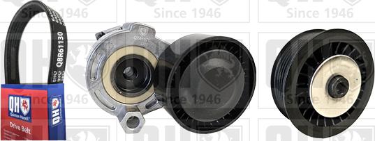 Quinton Hazell QDK166 - Jeu de courroies trapézoïdales à nervures droxauto.com