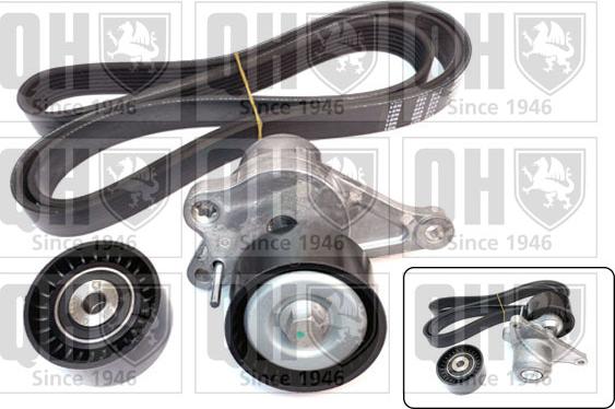 Quinton Hazell QDK185 - Jeu de courroies trapézoïdales à nervures droxauto.com
