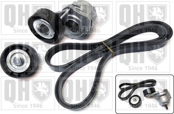Quinton Hazell QDK139 - Jeu de courroies trapézoïdales à nervures droxauto.com