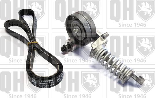 Quinton Hazell QDK121 - Jeu de courroies trapézoïdales à nervures droxauto.com