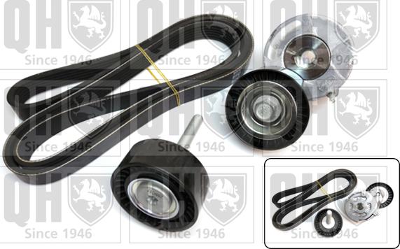 Quinton Hazell QDK84 - Jeu de courroies trapézoïdales à nervures droxauto.com
