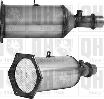 Quinton Hazell QDPF11002 - Filtre à particules / à suie, échappement droxauto.com