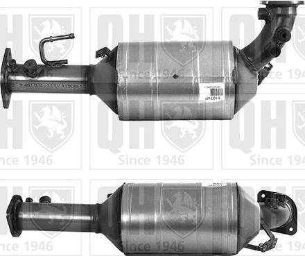 Quinton Hazell QDPF11074P - Filtre à particules / à suie, échappement droxauto.com