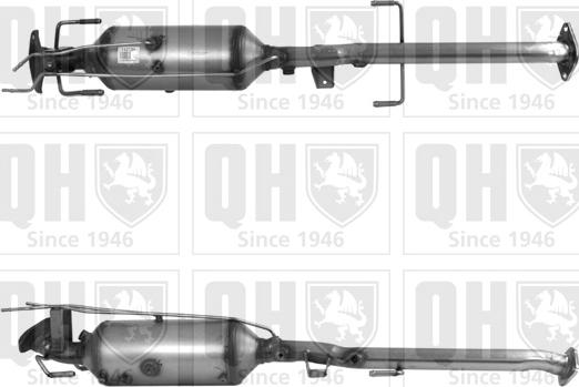 Quinton Hazell QDPF11072H - Filtre à particules / à suie, échappement droxauto.com