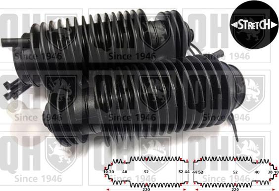 Quinton Hazell QG2300P - Jeu de joints-soufflets, direction droxauto.com