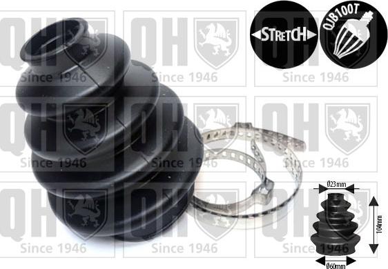 Quinton Hazell QJB8080 - Joint-soufflet, arbre de commande droxauto.com