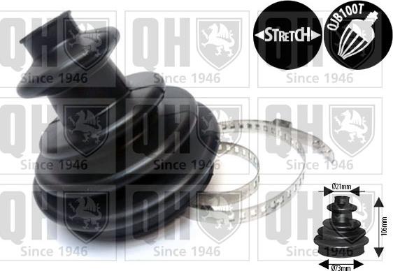 Quinton Hazell QJB8020 - Joint-soufflet, arbre de commande droxauto.com