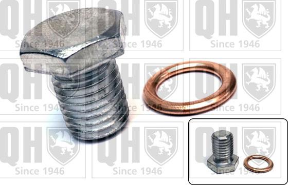 Quinton Hazell QOC1038 - Vis-bouchon, carter d'huile droxauto.com