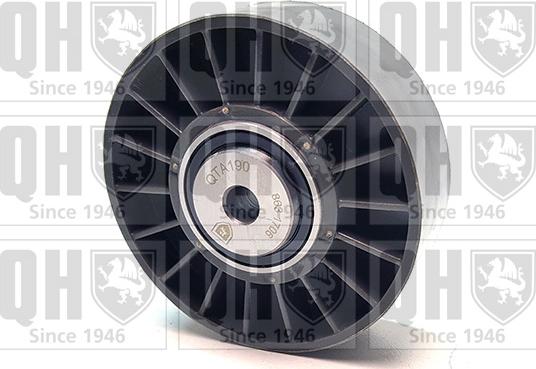 Quinton Hazell QTA190 - Poulie renvoi / transmission, courroie trapézoïdale à nervures droxauto.com