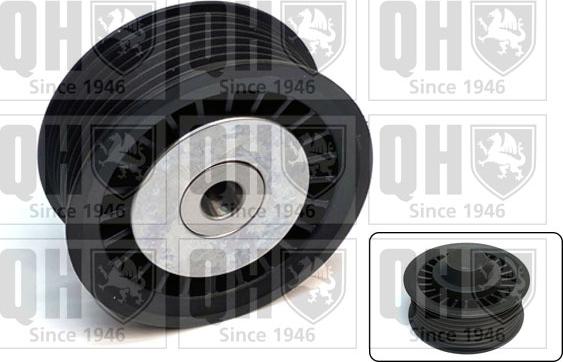 Quinton Hazell QTA1636 - Poulie renvoi / transmission, courroie trapézoïdale à nervures droxauto.com