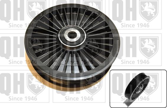 Quinton Hazell QTA1353 - Poulie renvoi / transmission, courroie trapézoïdale à nervures droxauto.com