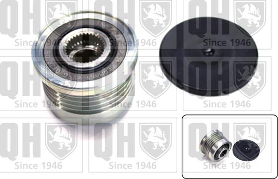 Quinton Hazell QTR106 - Poulie, alternateur droxauto.com