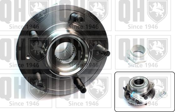 Quinton Hazell QWB1468 - Kit de roulements de roue droxauto.com