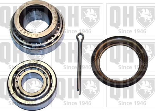 Quinton Hazell QWB301 - Kit de roulements de roue droxauto.com