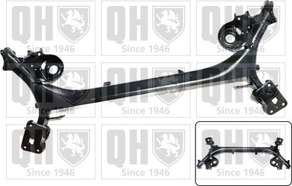 Quinton Hazell QXL129R - Corps d'essieu droxauto.com