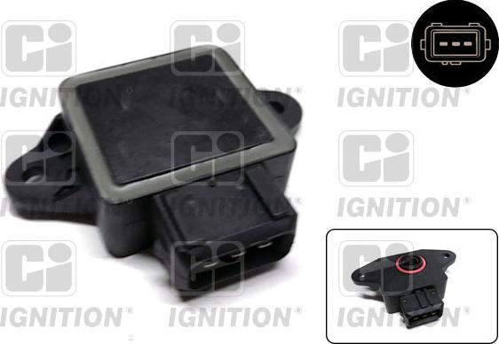 Quinton Hazell XPOT407 - Capteur, position du papillon droxauto.com