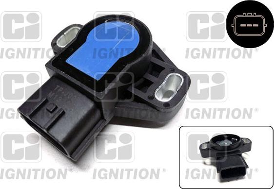 Quinton Hazell XPOT417 - Capteur, position du papillon droxauto.com