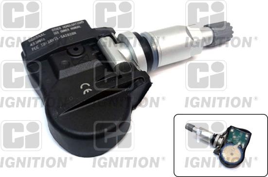 Quinton Hazell XTPS101 - Capteur de roue, syst. de contrôle de pression des pneus droxauto.com