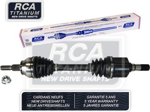 RCA France AF827N - Arbre de transmission droxauto.com