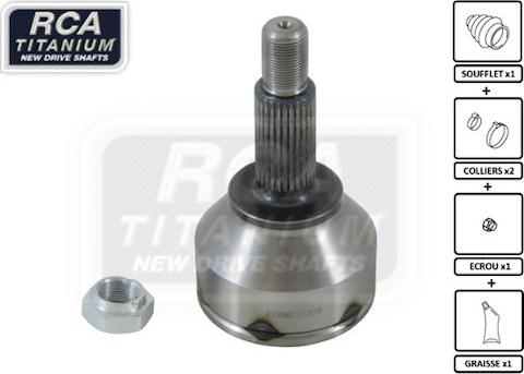 RCA France AF30 - Jeu de joints, arbre de transmission droxauto.com