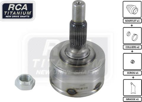 RCA France AM01 - Jeu de joints, arbre de transmission droxauto.com