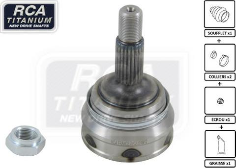 RCA France AV02 - Jeu de joints, arbre de transmission droxauto.com