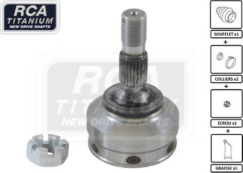 RCA France CI95 - Jeu de joints, arbre de transmission droxauto.com