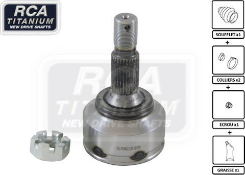 RCA France CI90 - Jeu de joints, arbre de transmission droxauto.com