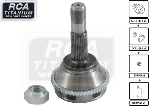 RCA France CI08A - Jeu de joints, arbre de transmission droxauto.com