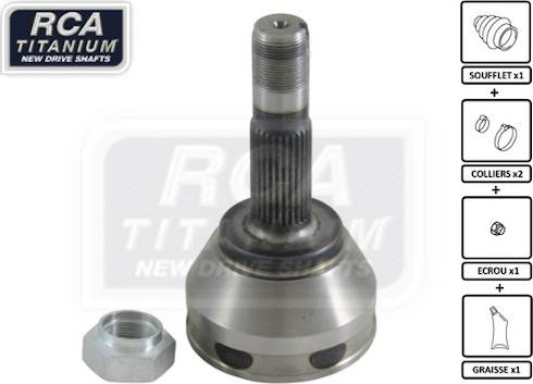 RCA France CI08 - Jeu de joints, arbre de transmission droxauto.com