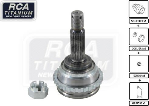 RCA France TO100 - Jeu de joints, arbre de transmission droxauto.com