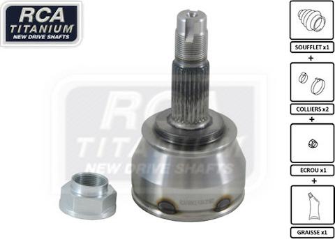 RCA France FI40A - Jeu de joints, arbre de transmission droxauto.com