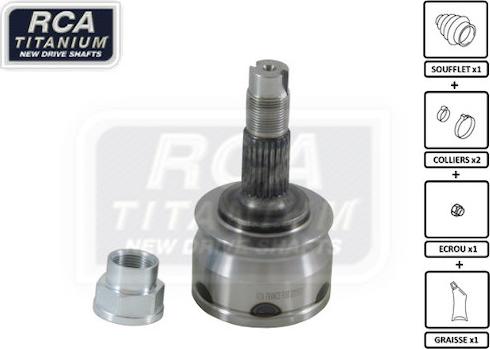 RCA France FI50 - Jeu de joints, arbre de transmission droxauto.com