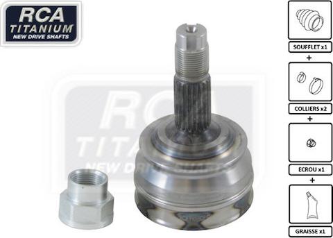RCA France FI04 - Jeu de joints, arbre de transmission droxauto.com