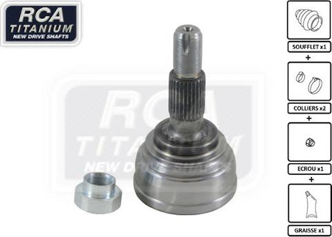 RCA France FI100 - Jeu de joints, arbre de transmission droxauto.com