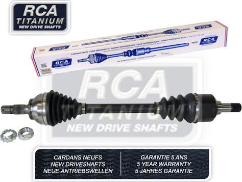 RCA France P702N - Arbre de transmission droxauto.com