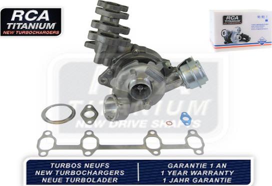 RCA France RCA7652612X - Turbocompresseur, suralimentation droxauto.com