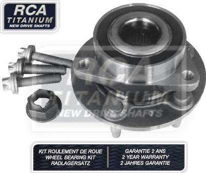 RCA France RCAK1409 - Kit de roulements de roue droxauto.com