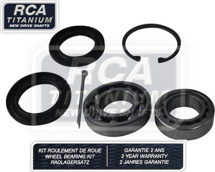 RCA France RCAK1439 - Kit de roulements de roue droxauto.com