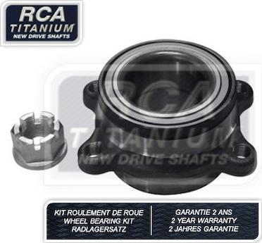 RCA France RCAK1550 - Kit de roulements de roue droxauto.com