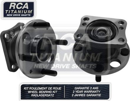 RCA France RCAK1533 - Kit de roulements de roue droxauto.com